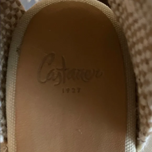 Elegant Cream Espadrille Wedge Sandals EU 38 US 7.5 - Picture 3 of 15